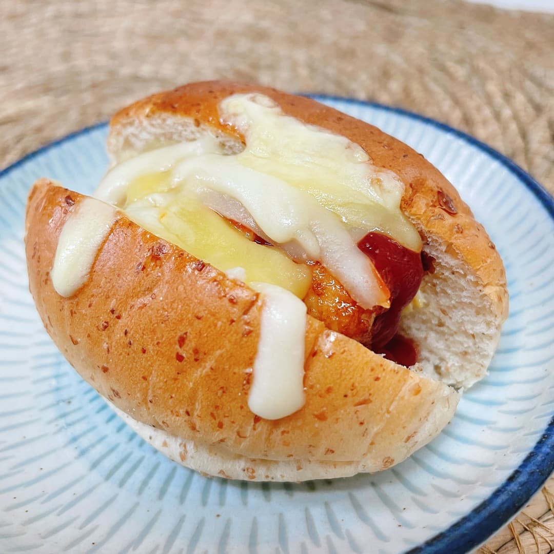 ささみチーズのチーズサンドの完成写真