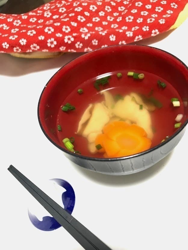 おもてなし鶏の吸い物の完成写真