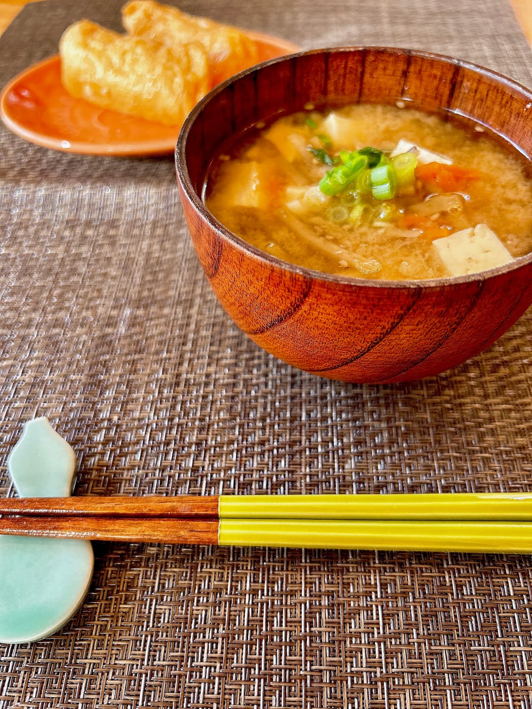 きんぴらごぼうのお味噌汁の完成写真