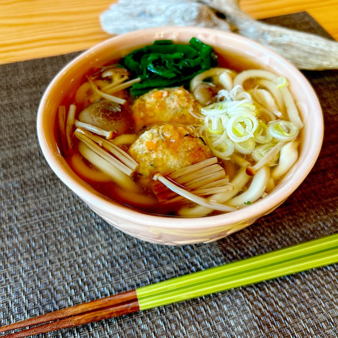 和風あんかけうどんの完成写真