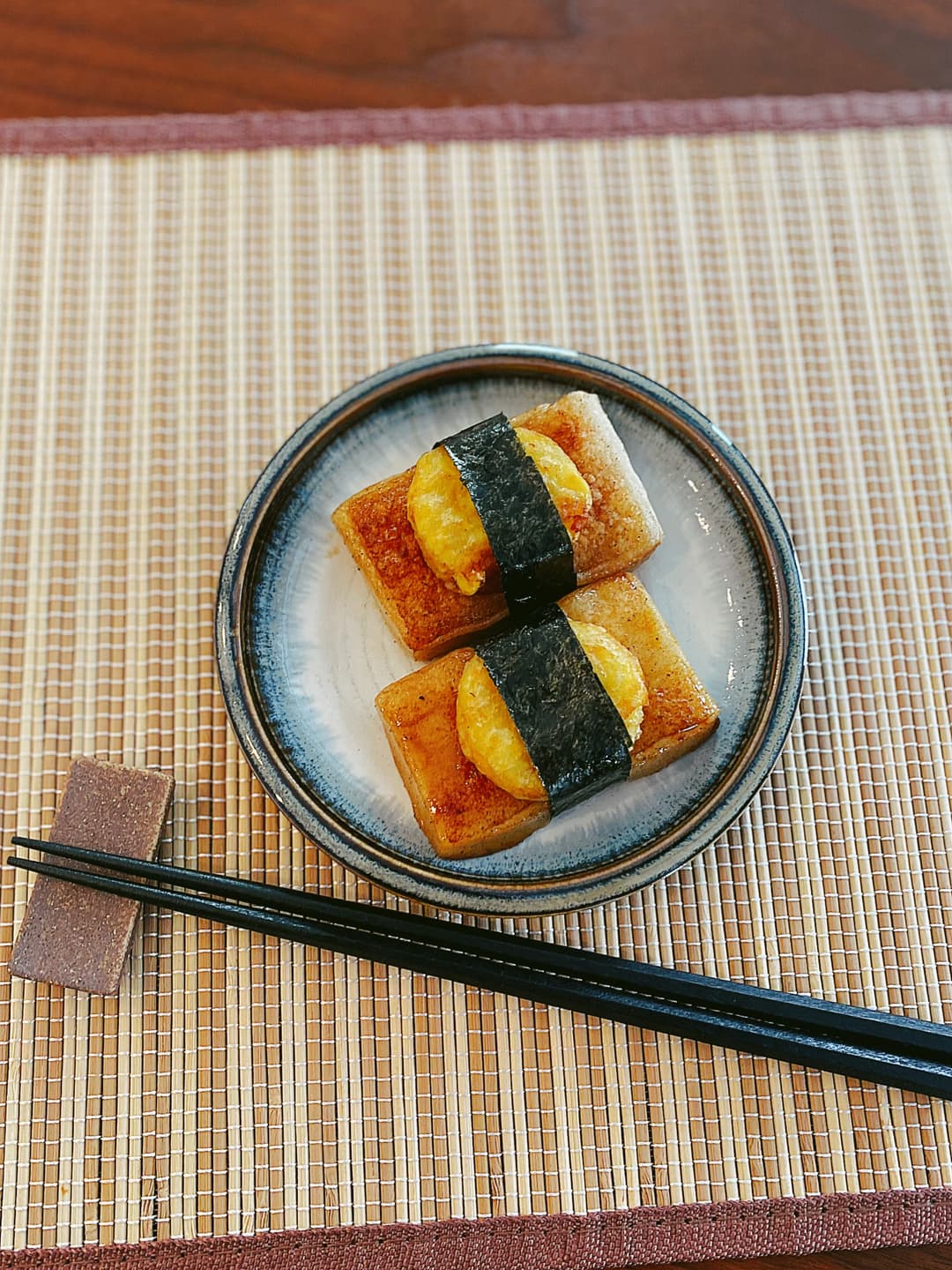 コーンバター餅の完成写真