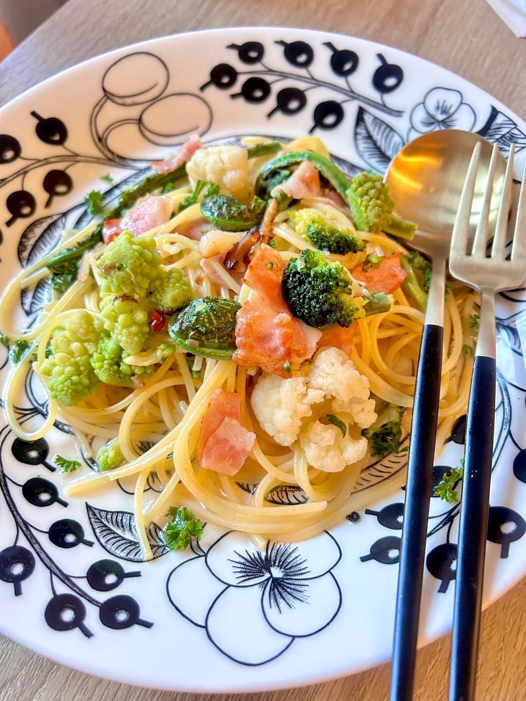 春爛漫パスタの完成写真