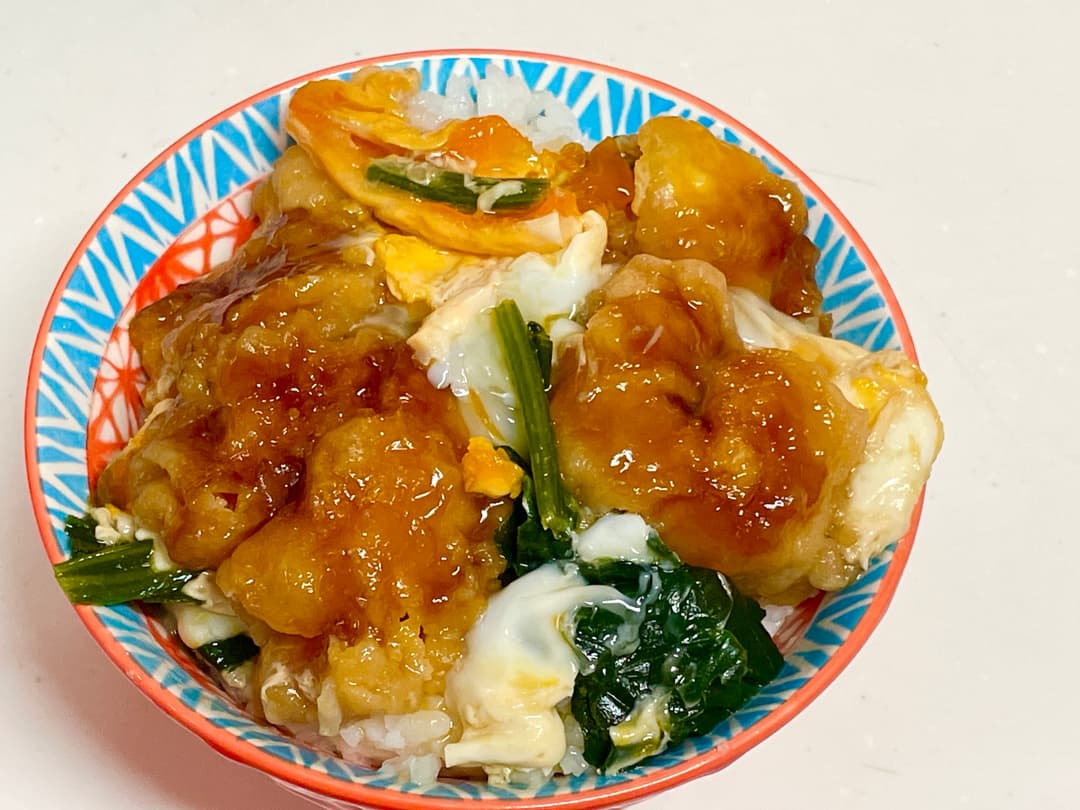 えび天丼の完成写真
