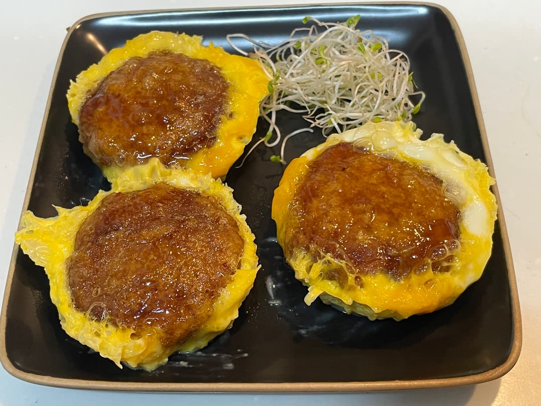 チキン南蛮のレンチンオムレツの完成写真