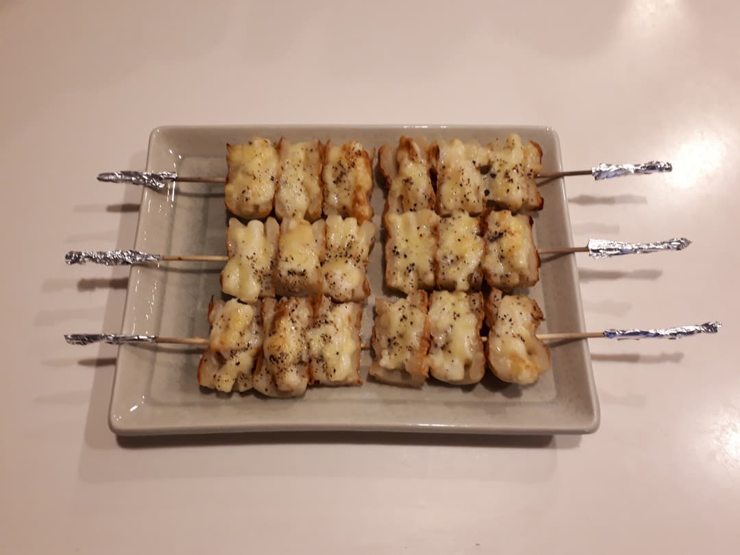 ちくわのグラタン焼きの完成写真