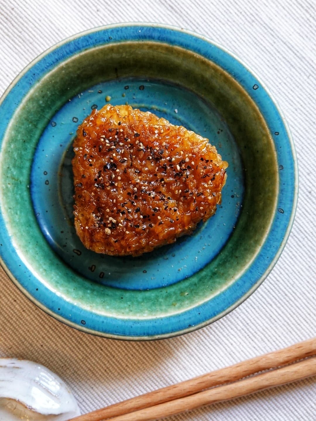 スパイス焼きおにぎりの完成写真