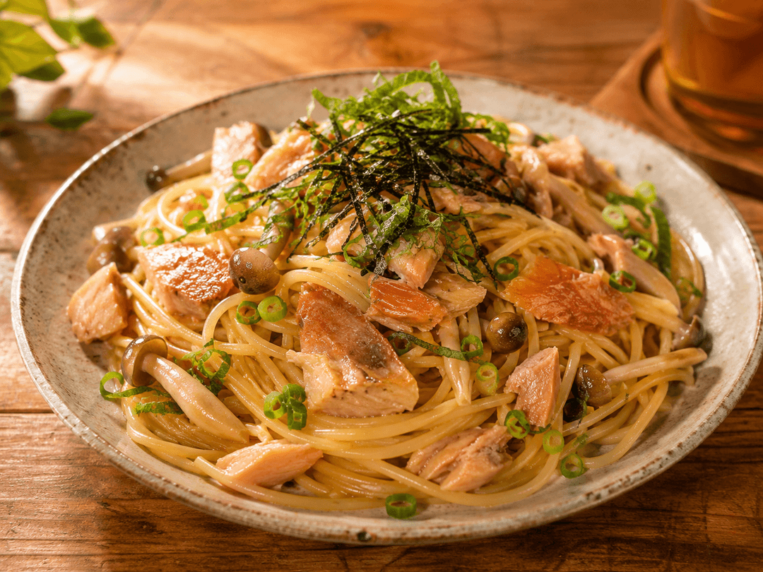 赤魚の煮付け和風パスタ♡の完成写真