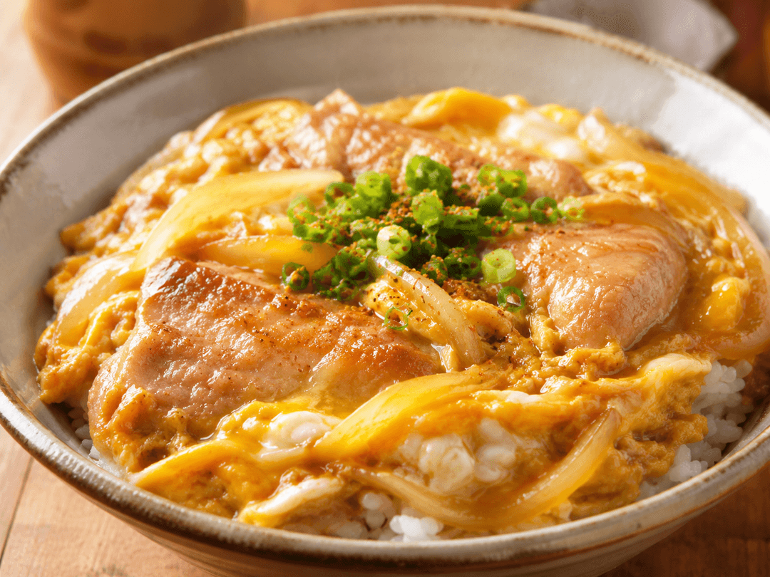 ほっとする味♡照り焼きまぐろの卵とじ丼の完成写真