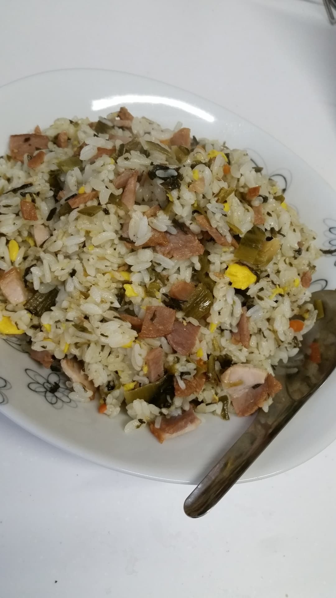 ガッツリ！叉焼高菜ピラフの完成写真