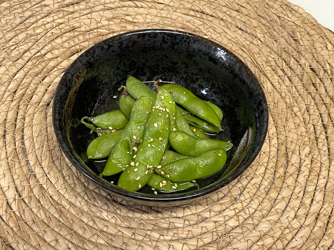 ダシ煮茶豆の完成写真