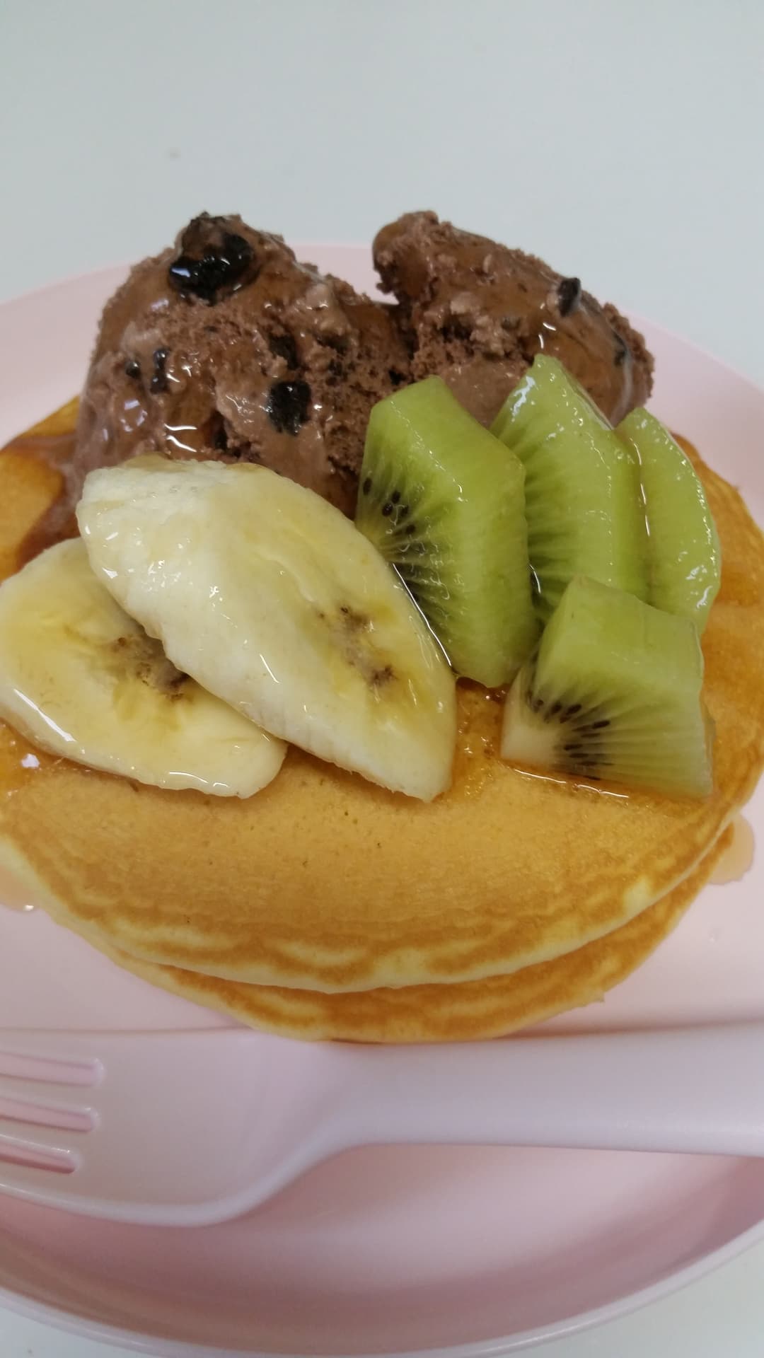 ごちそうホットケーキの完成写真