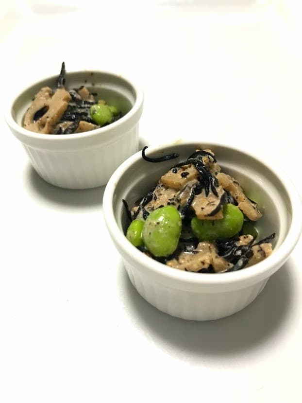 食物繊維の4品目サラダの完成写真