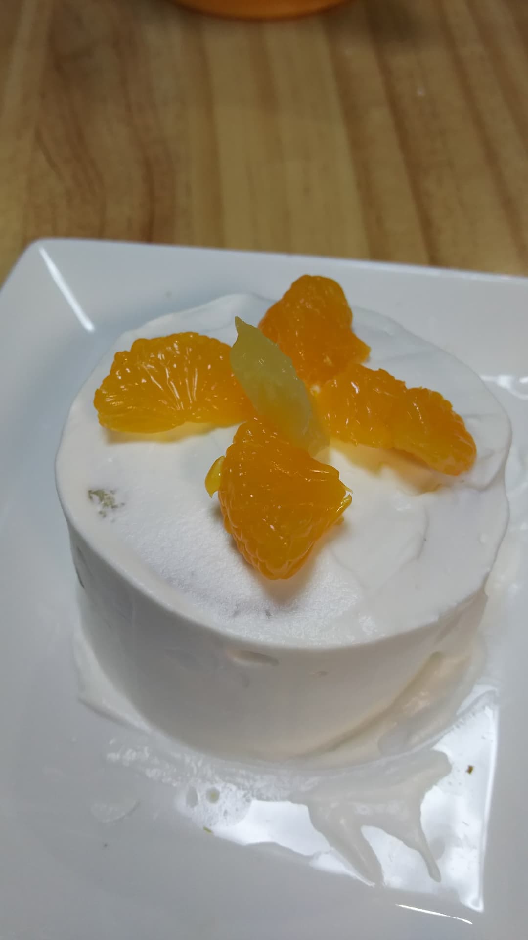 お手軽ショートケーキの完成写真