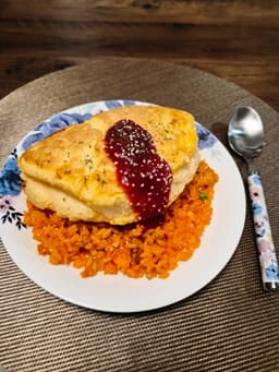 スフレオムライス