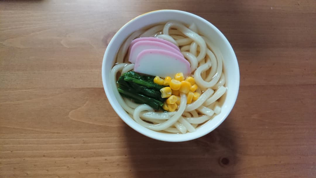 さぬきうどんの完成写真