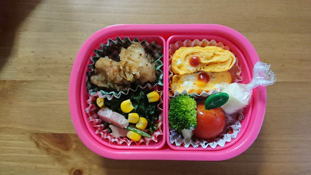コーン入り卵焼きの完成写真