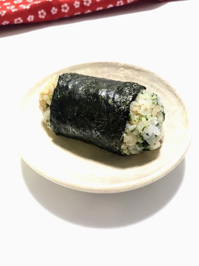 いか天俵おにぎりの完成写真