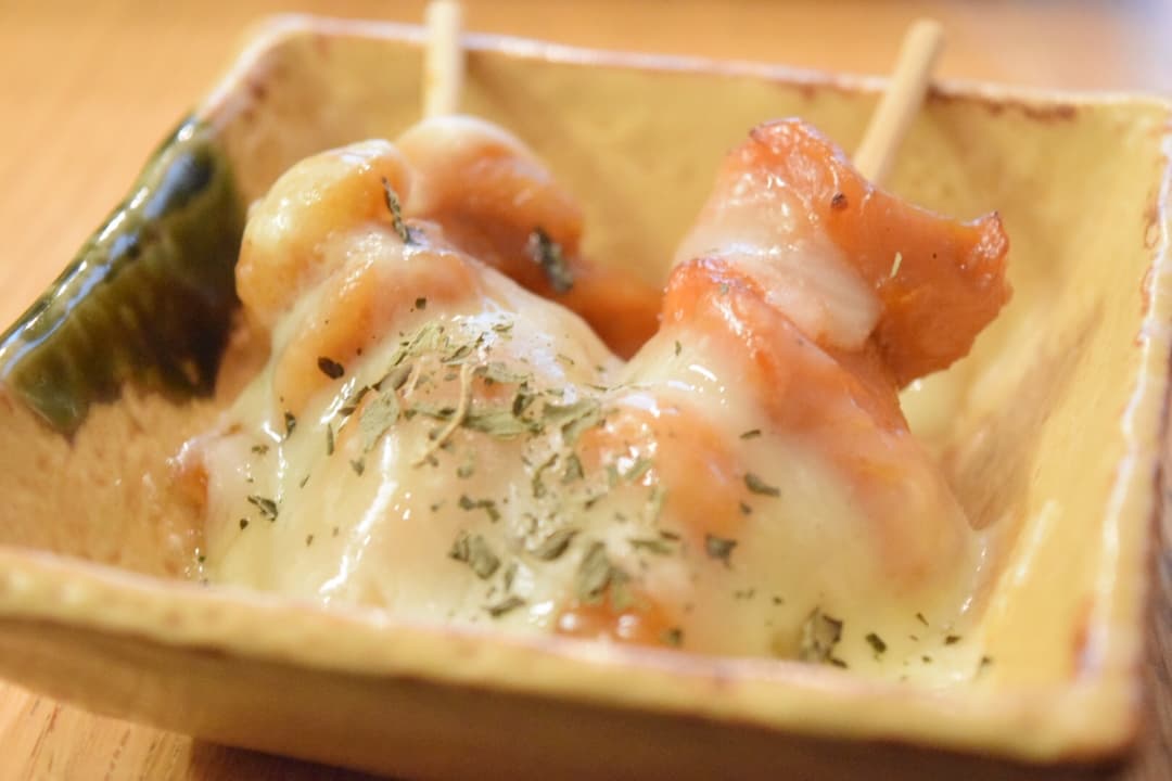 やきとり串★チーズのせの完成写真