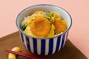 カツ丼の完成写真