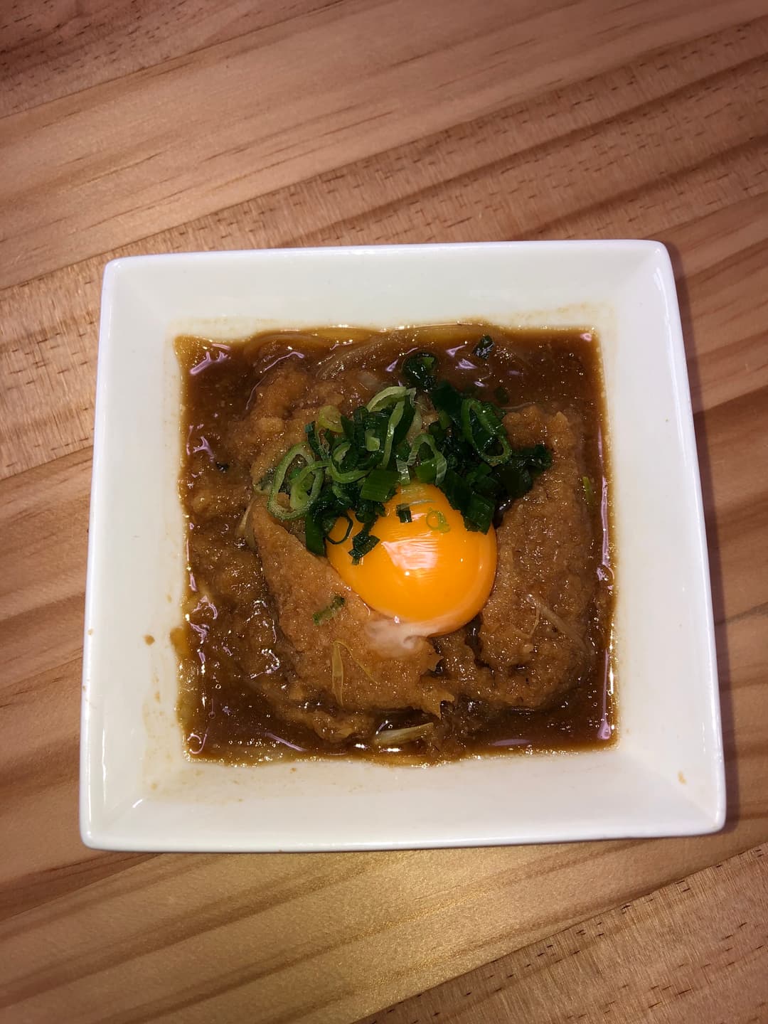 ささみカツの味噌煮込みの完成写真