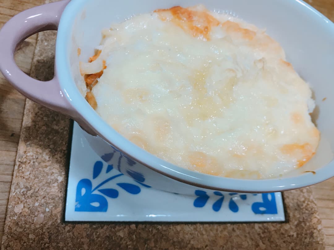 レンジで簡単!チキンドリアの完成写真