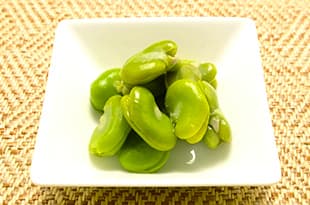 そら豆の蜜煮の完成写真