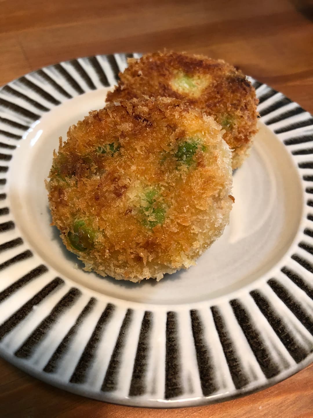 枝豆コロッケの完成写真
