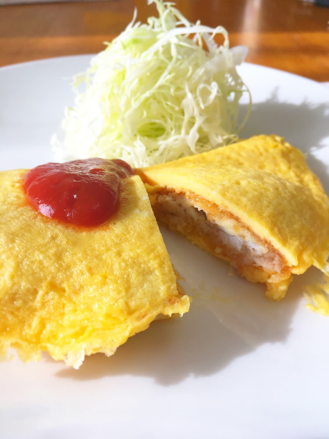 かくれんぼオムレツ♪の完成写真