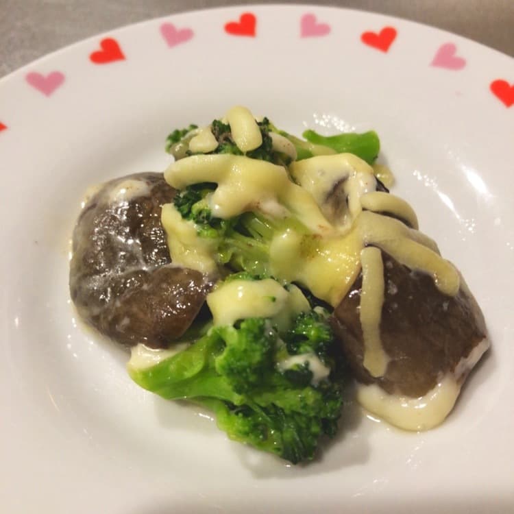 ナスとブロッコリーのチーズ焼きの完成写真