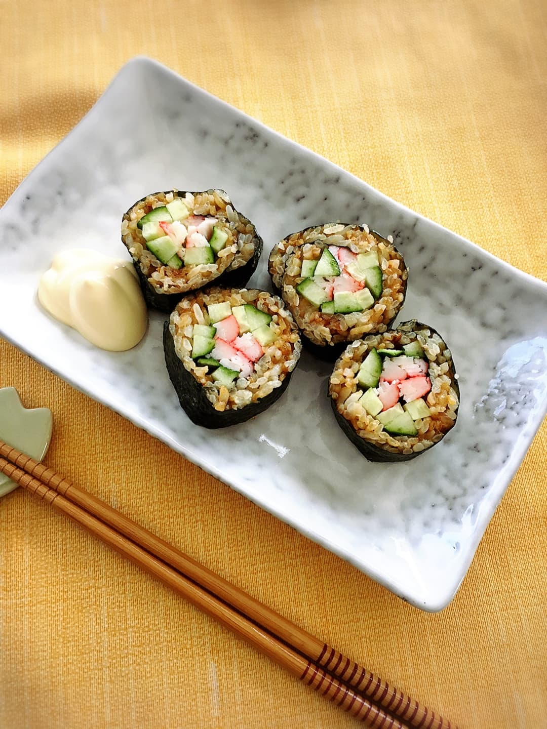 焼きおにぎりの海苔巻き☆の完成写真