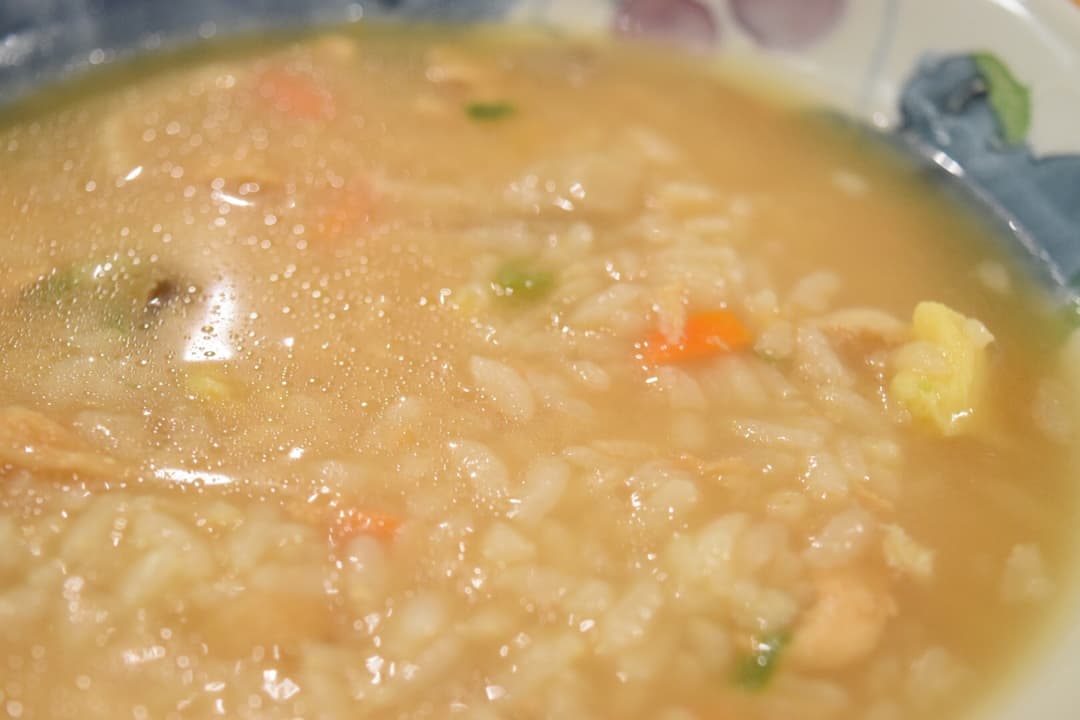 鶏めしでつくるお雑炊✳︎の完成写真