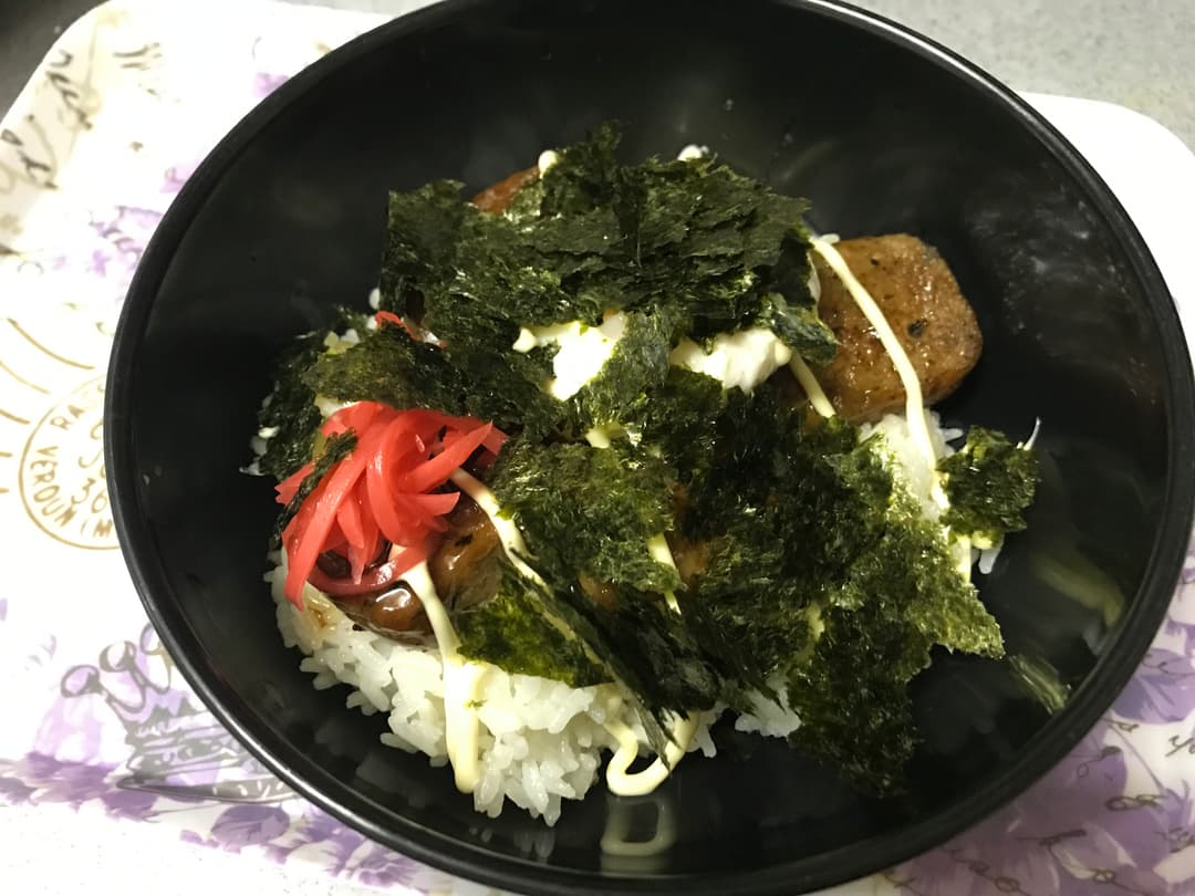つくね丼の完成写真