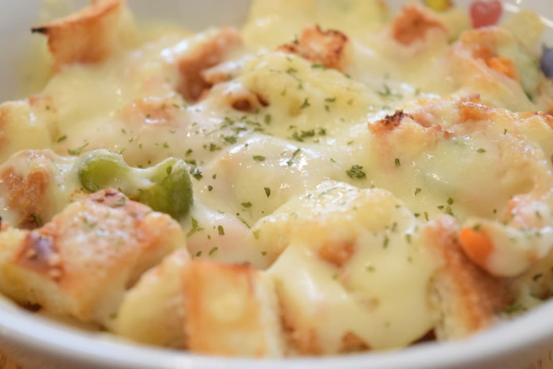 豚肉野菜巻きのパングラタン★の完成写真