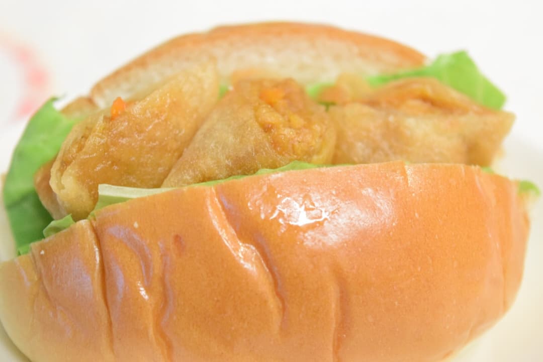 チーズカレー春巻★サンドの完成写真