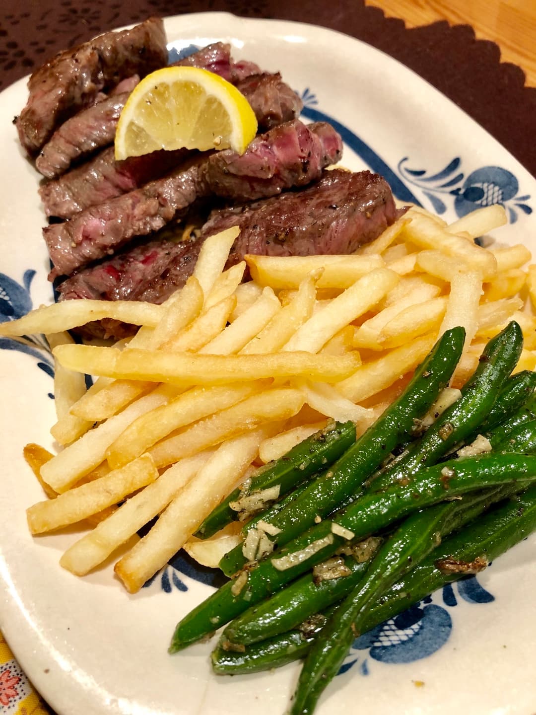 インゲンのガーリックソテーの完成写真