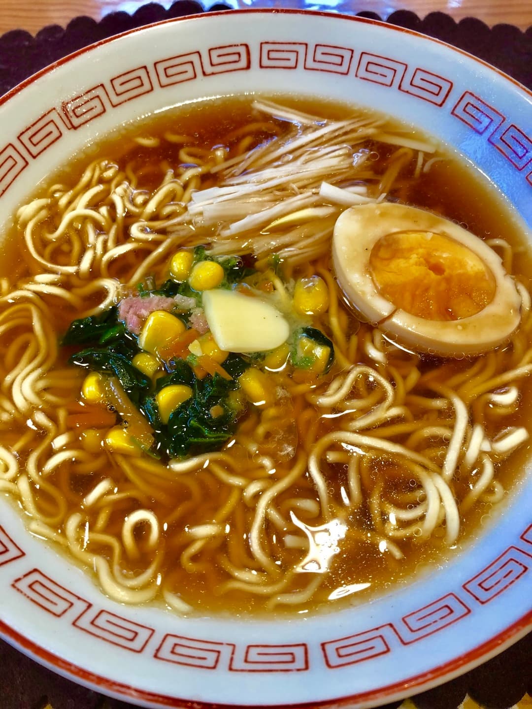 バターコーンラーメンの完成写真