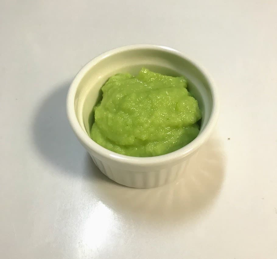 ずんだ餡の完成写真