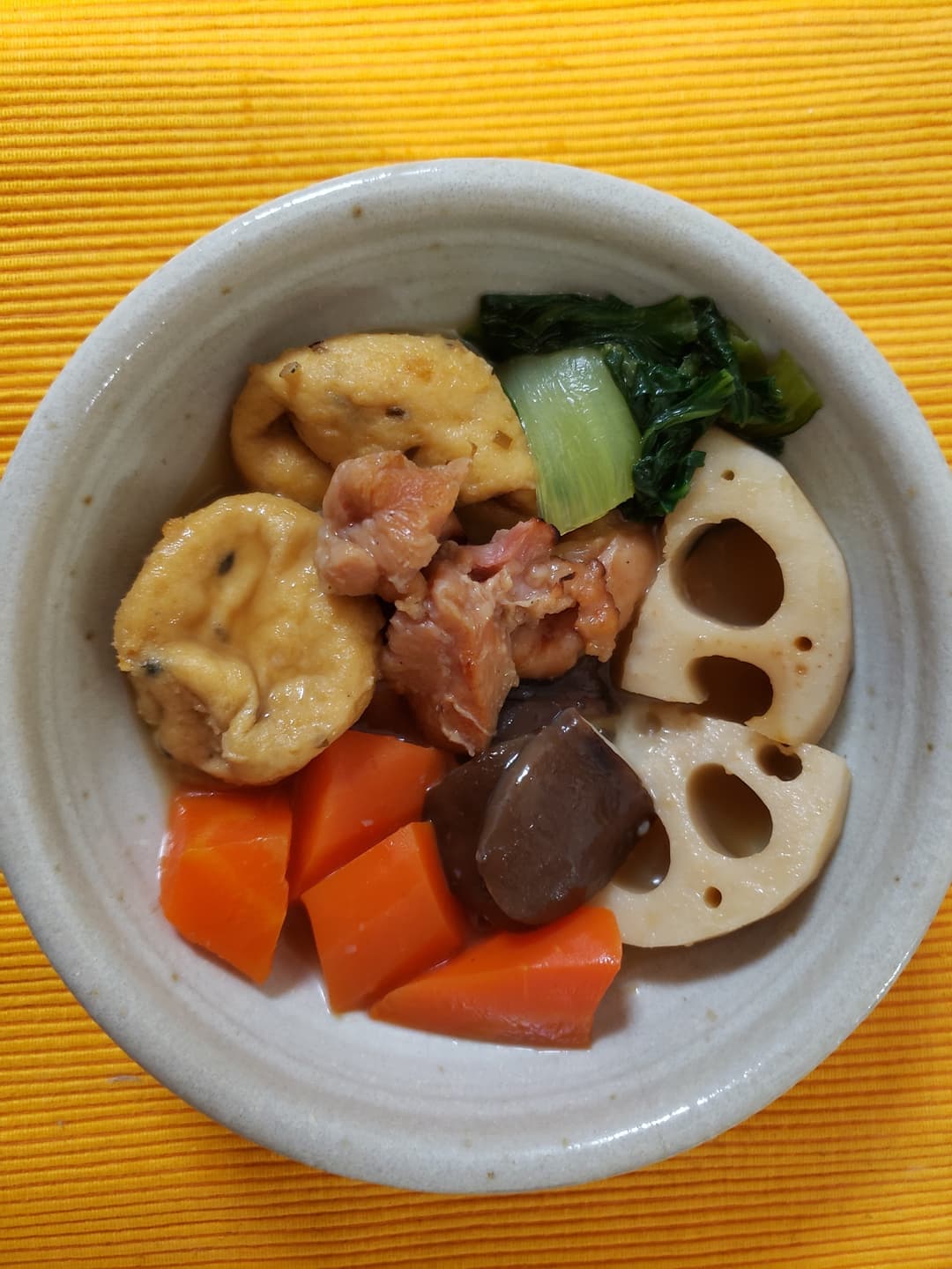 若鶏のやきとり串五目煮の完成写真