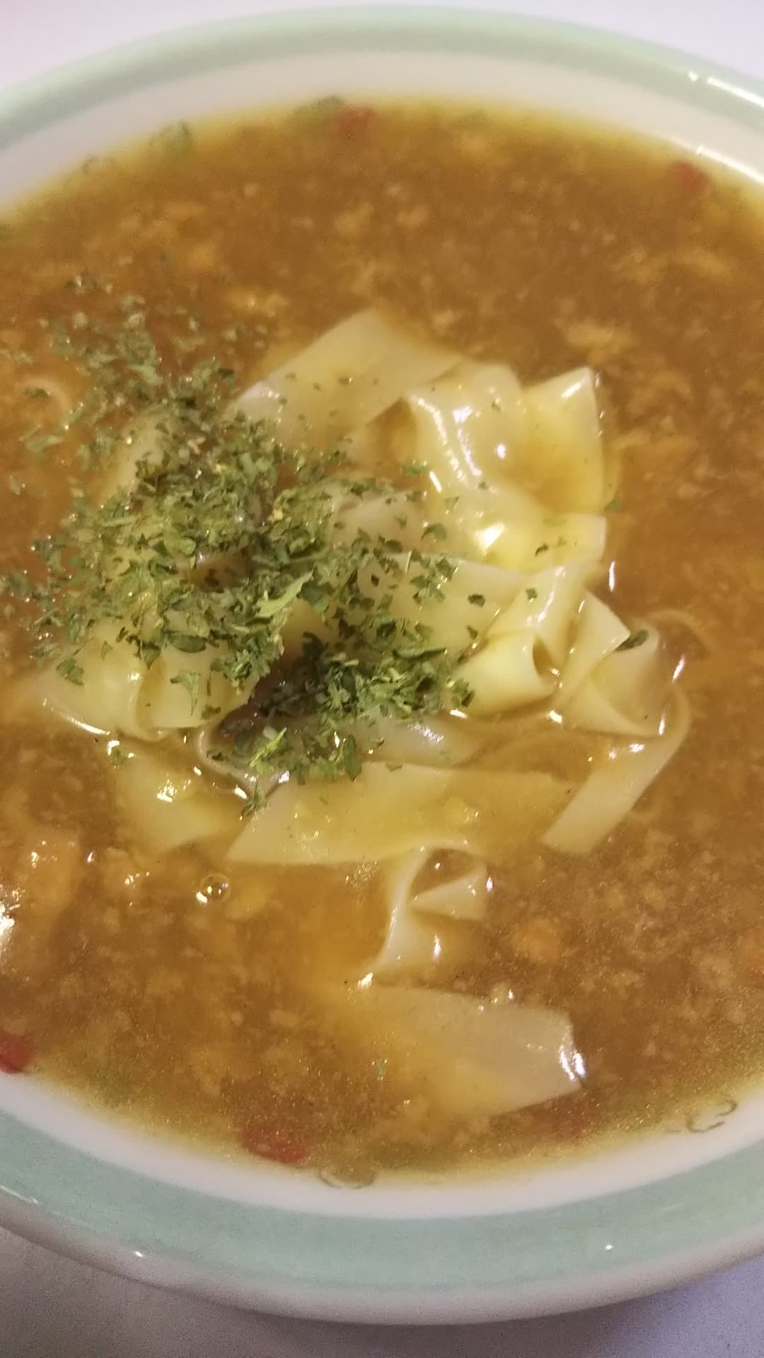 もちもち なんちゃってカレーうどんの完成写真