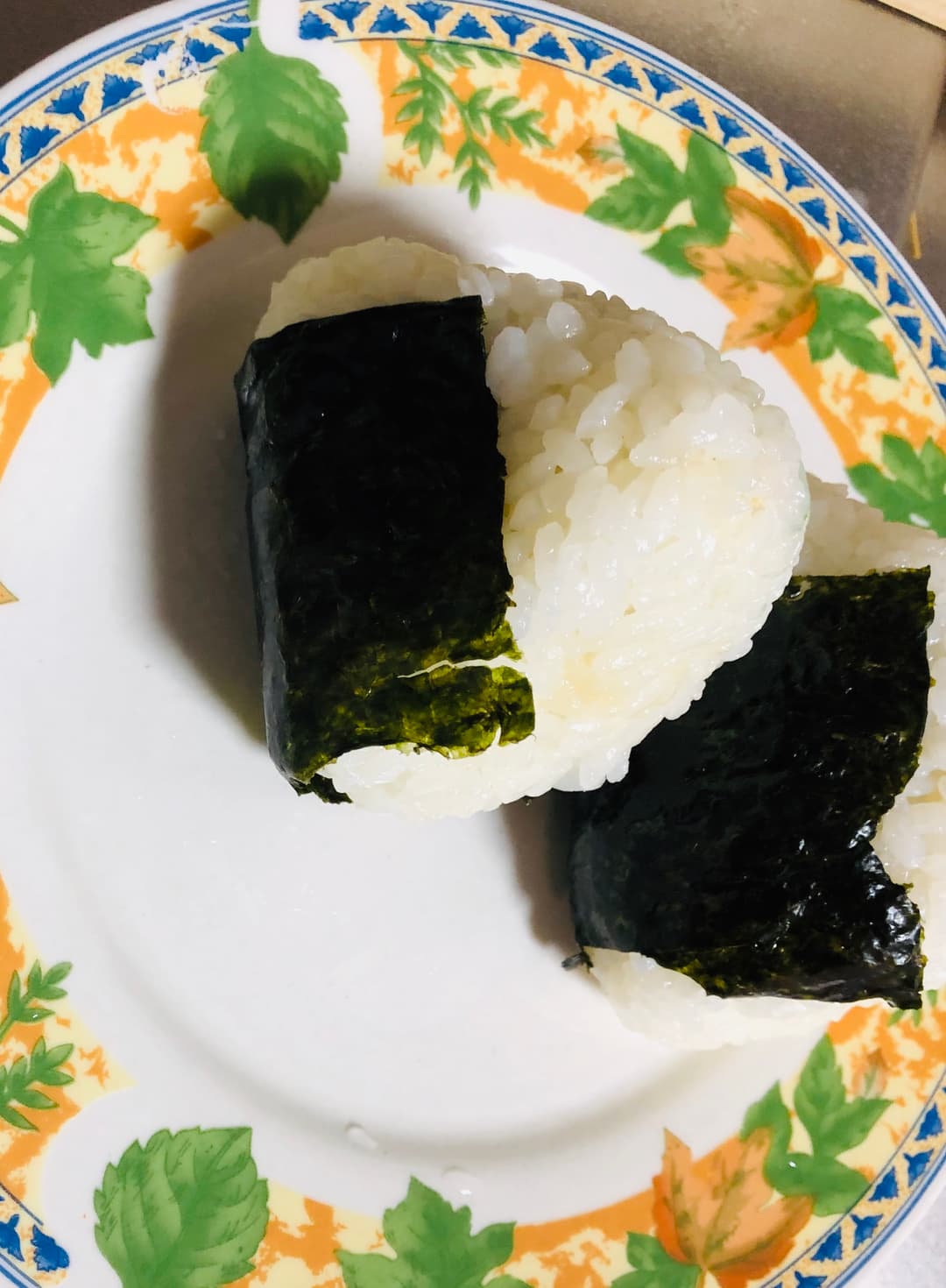 ツナれんそうにぎりの完成写真