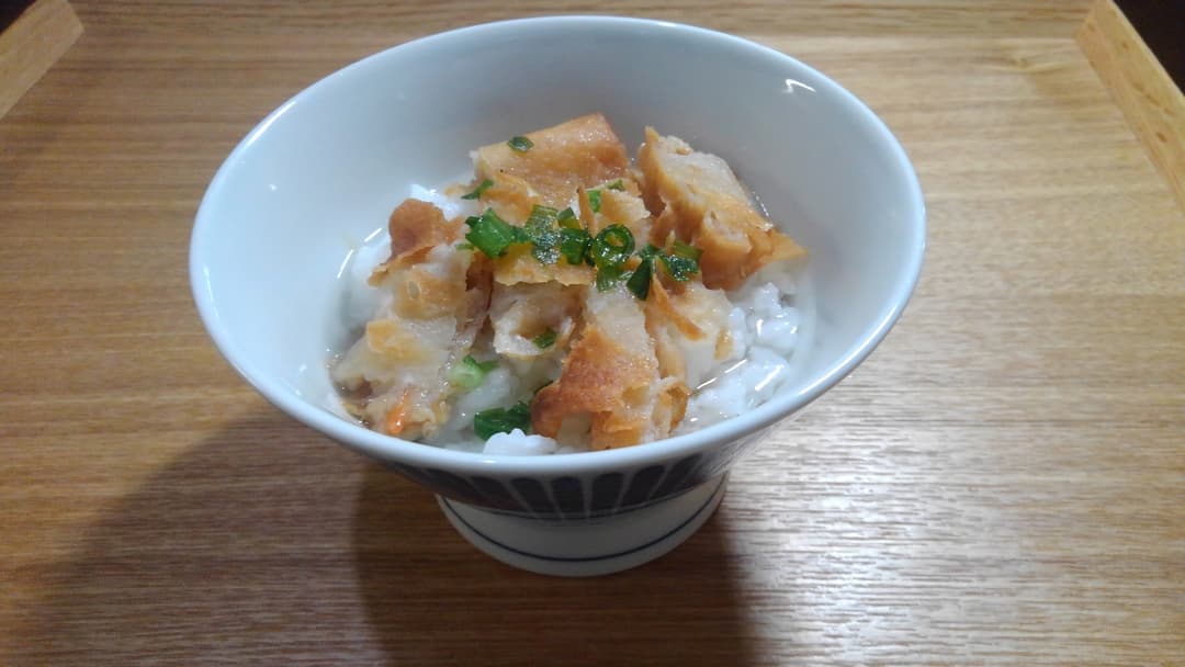 春巻き茶漬けの完成写真