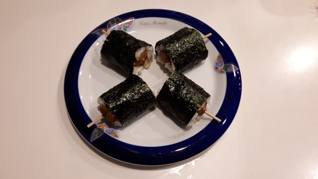 つくねの磯辺巻きの完成写真