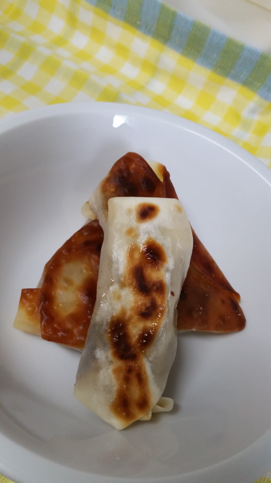 ３種の中華春巻の完成写真