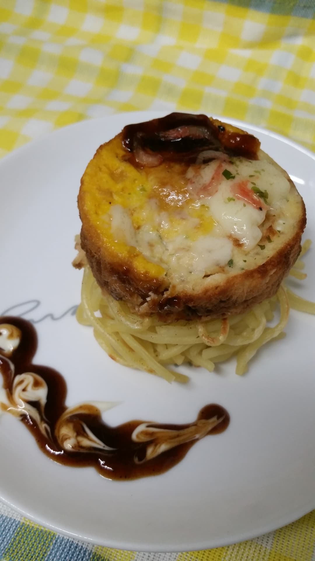パリパリのミニモダン焼きの完成写真