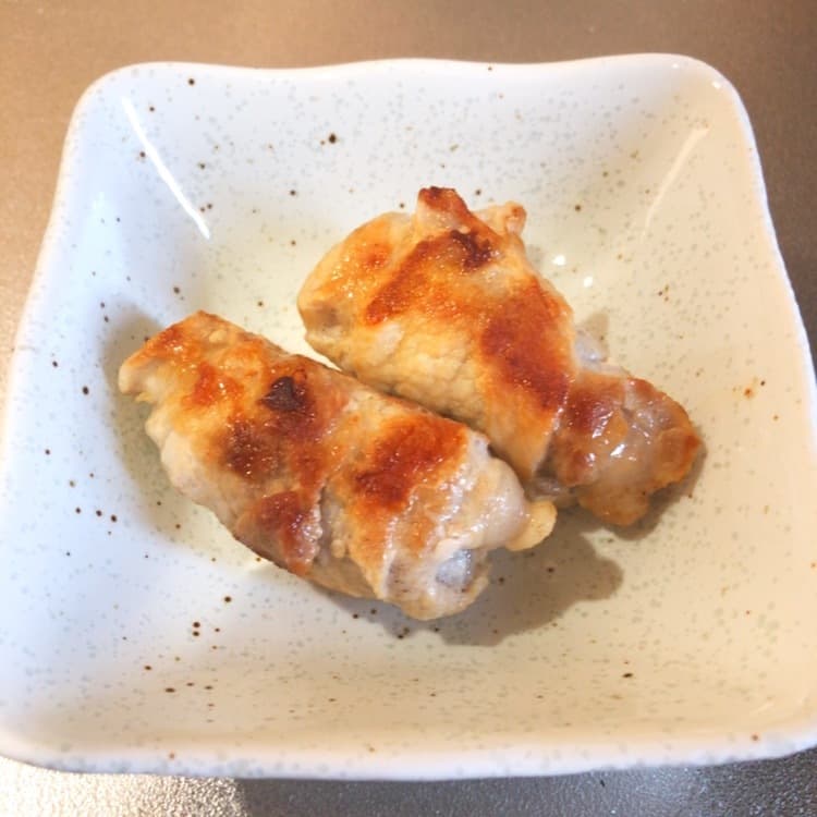 いんげんの豚肉巻きの完成写真