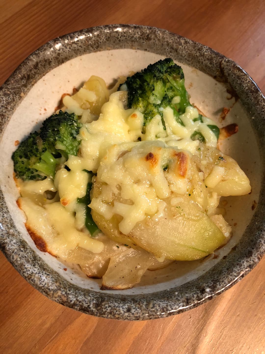 ポテトとブロッコリーのクリーム焼きの完成写真