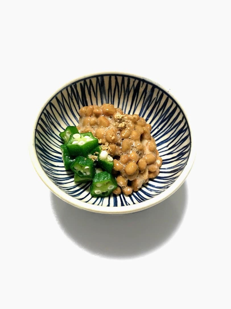 オクラ納豆の完成写真