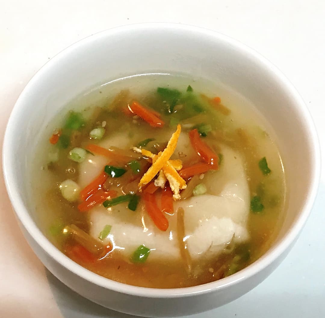 6種の和惣菜 きんぴらごぼうのお雑煮の完成写真