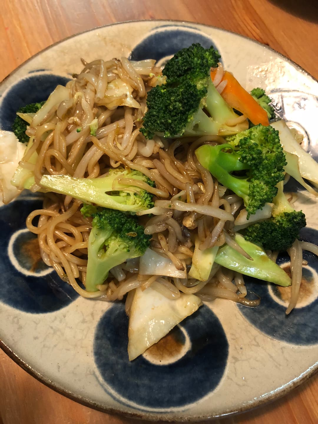 野菜焼きそばの完成写真