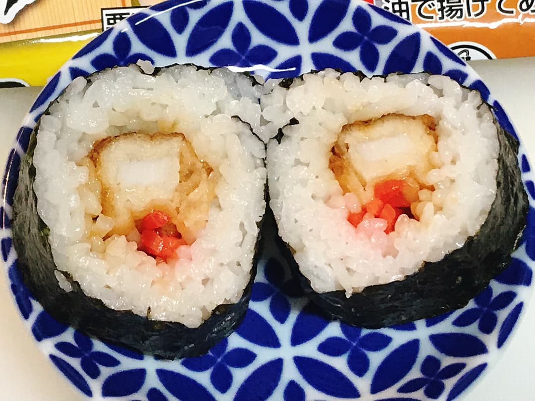 いか天紅しょうが巻きの完成写真
